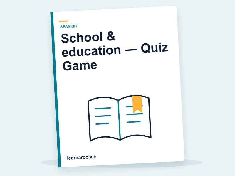 School & education — Quiz Game — quiz cover