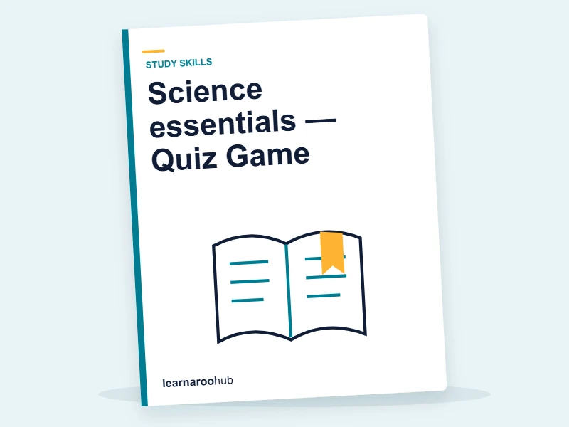 Science essentials — Quiz Game — quiz cover
