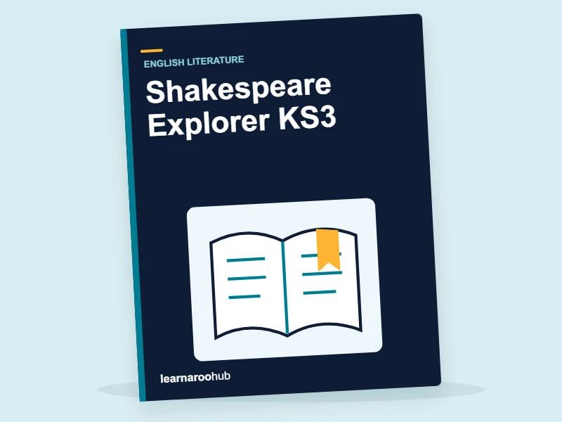 Shakespeare Explorer KS3 — activity book cover