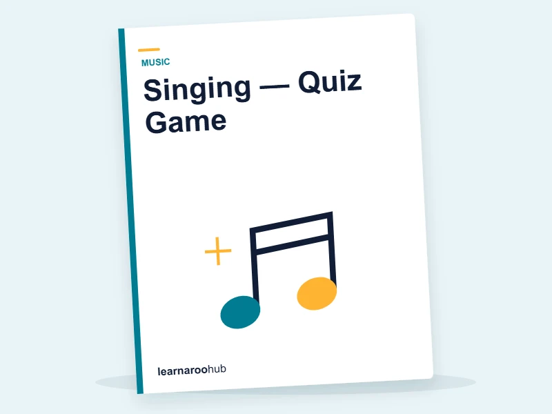 Singing — Quiz Game — quiz cover