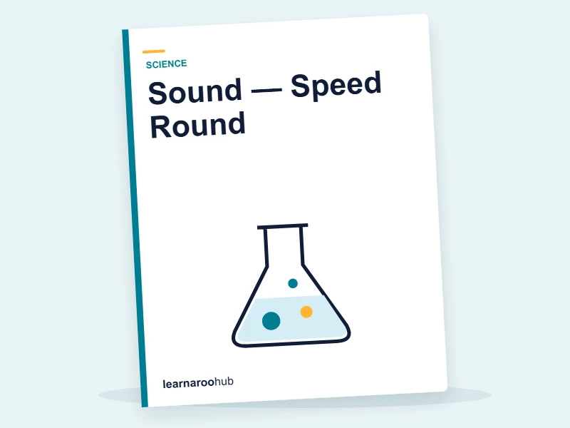 Sound — Speed Round — quiz cover