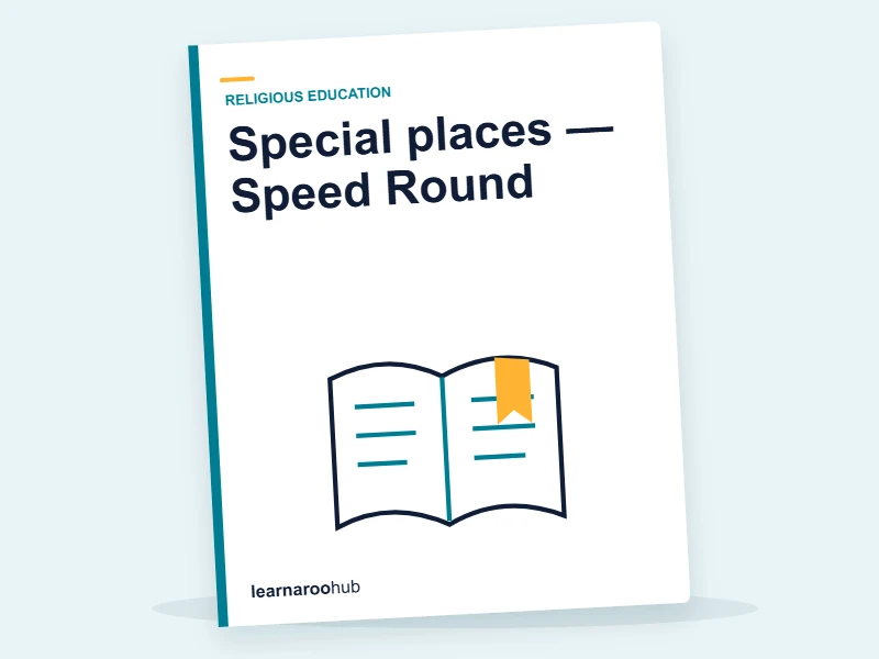 Special places — Speed Round — quiz cover