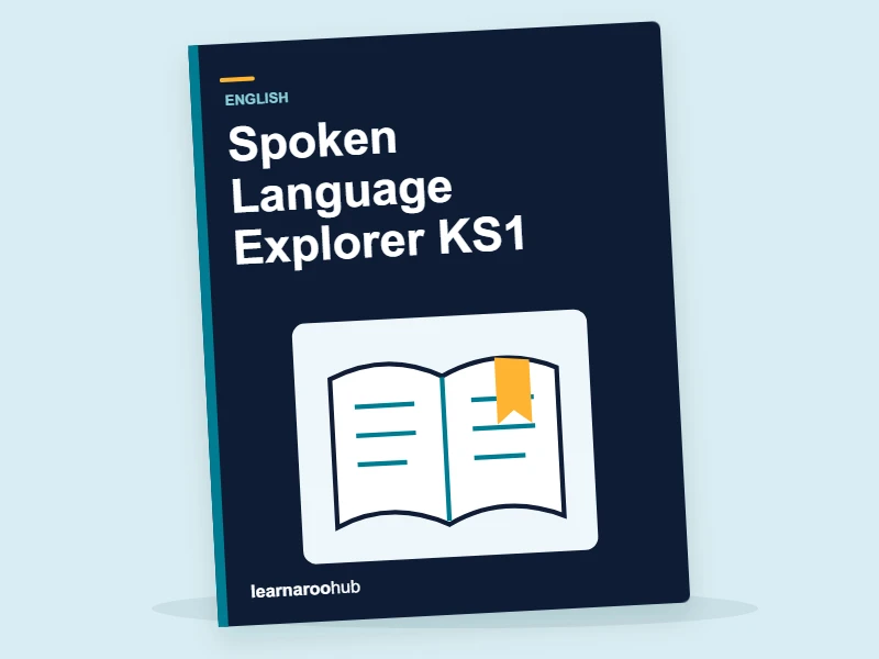 Spoken Language Explorer KS1 — activity book cover