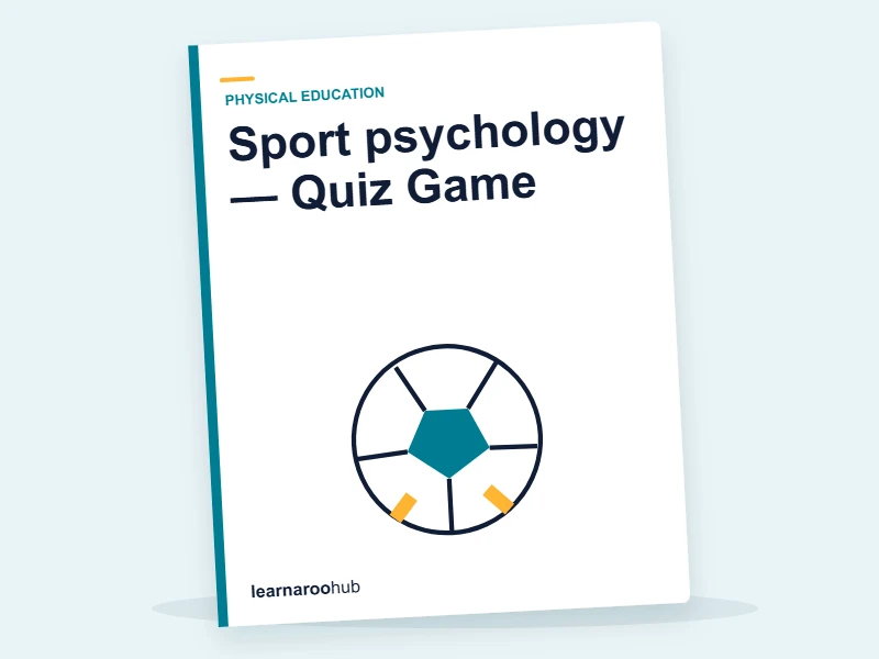 Sport psychology — Quiz Game — quiz cover