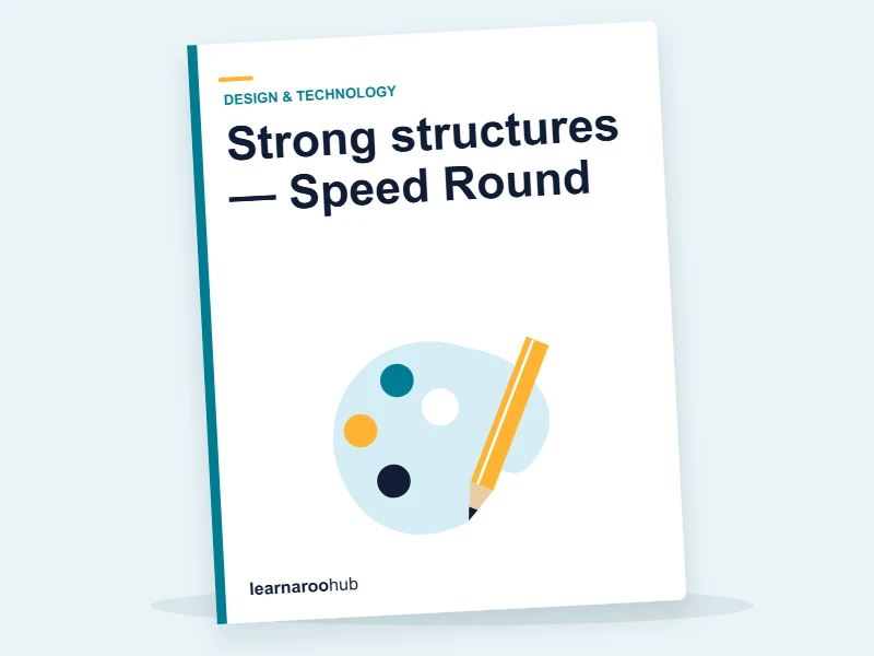 Strong structures — Speed Round — quiz cover