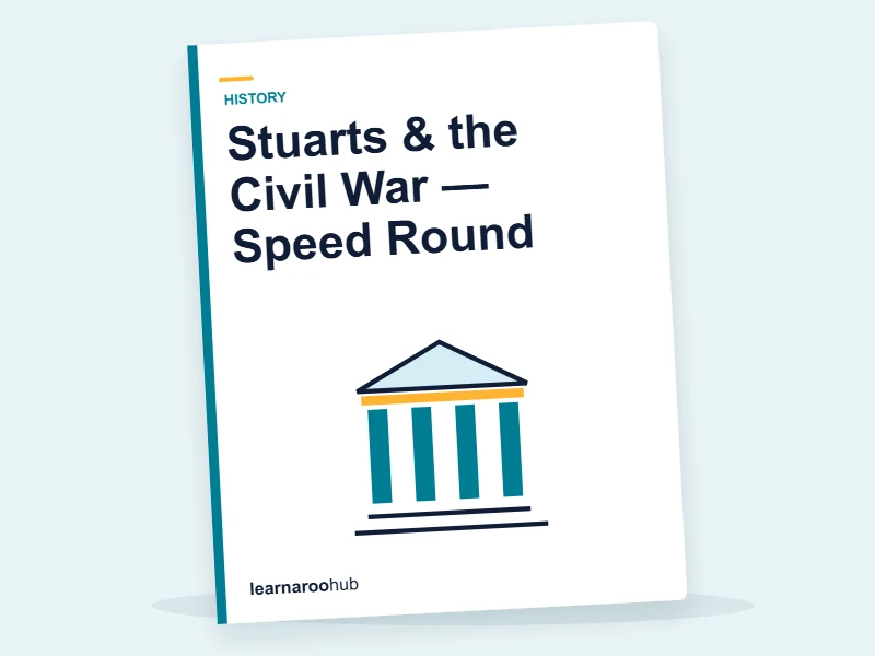 Stuarts & the Civil War — Speed Round — quiz cover