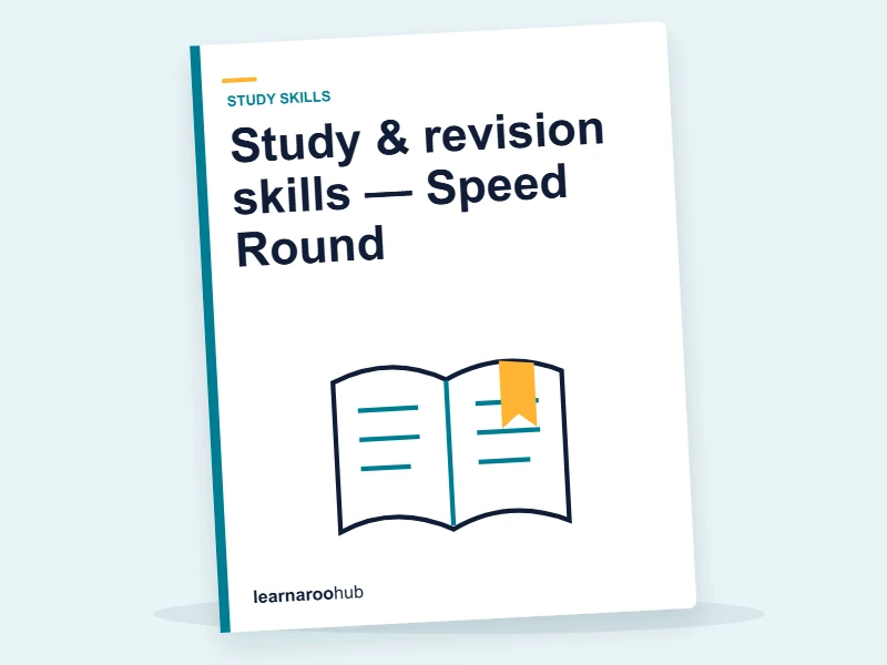 Study & revision skills — Speed Round — quiz cover