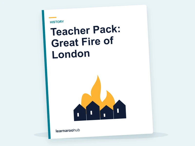 Teacher Pack: Great Fire of London — printable / pdf cover