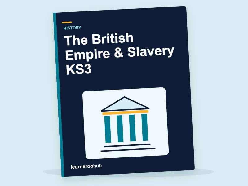 The British Empire & Slavery KS3 — activity book cover