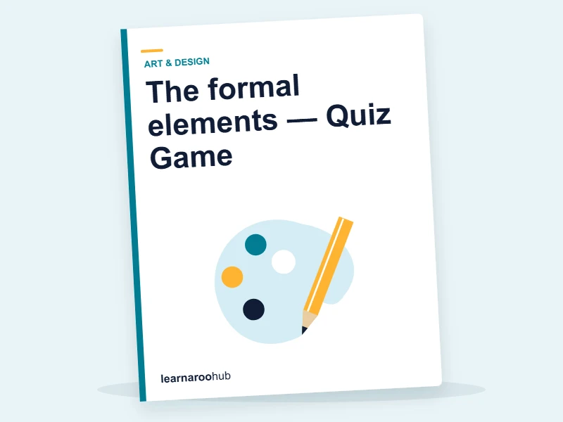 The formal elements — Quiz Game — quiz cover