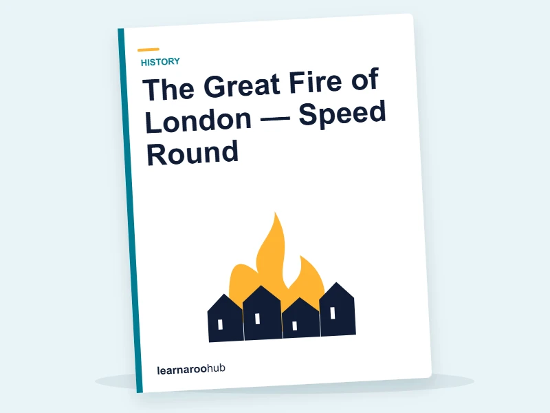 The Great Fire of London — Speed Round — quiz cover