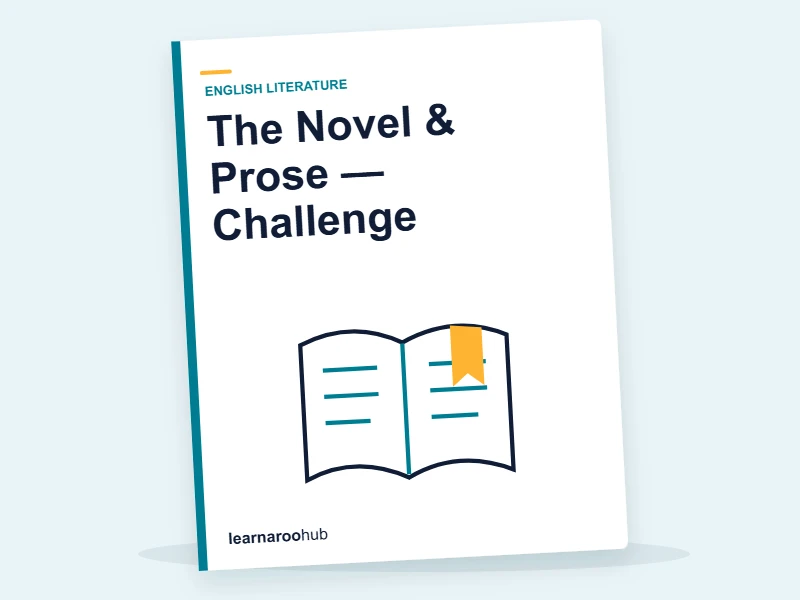 The Novel & Prose — Challenge — quiz cover
