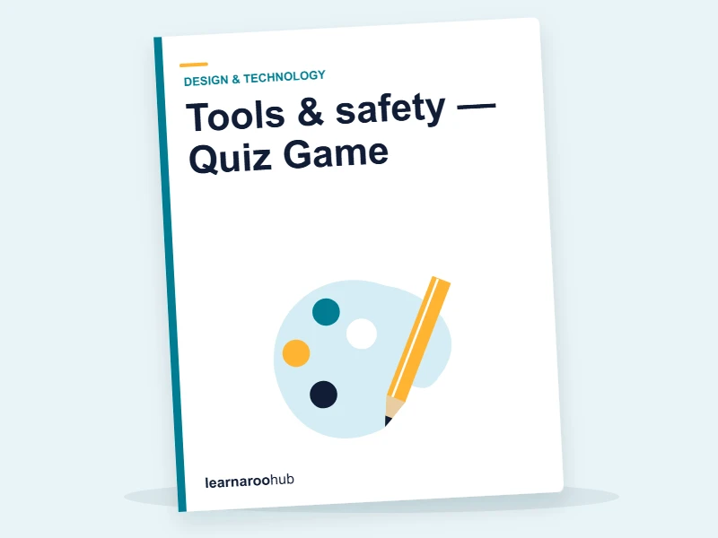 Tools & safety — Quiz Game — quiz cover