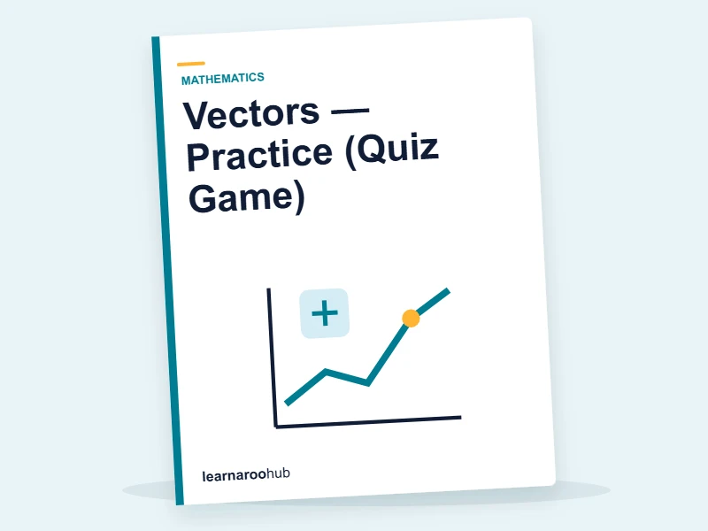Vectors — Practice (Quiz Game) — quiz cover