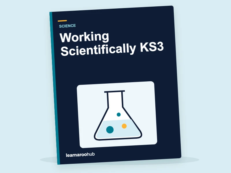 Working Scientifically KS3 — activity book cover