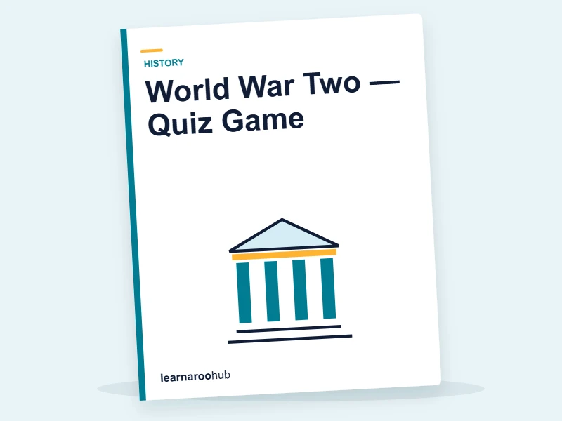World War Two — Quiz Game — quiz cover