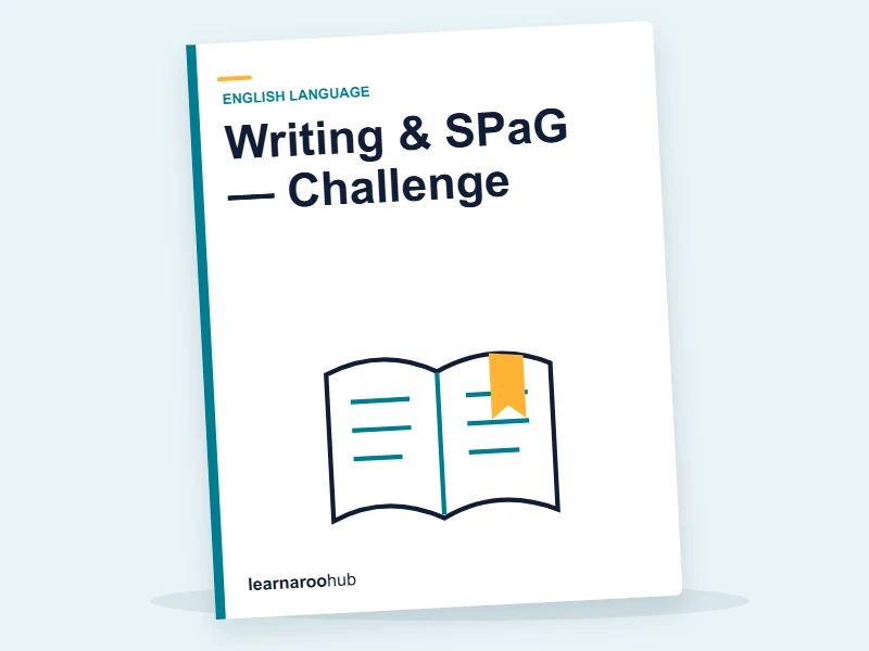 Writing & SPaG — Challenge — quiz cover