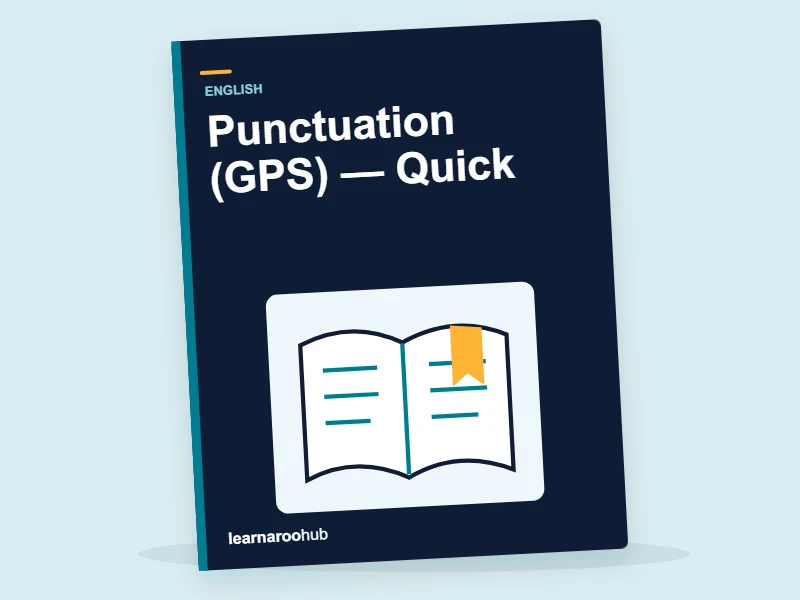 Year 6 SATs English: Punctuation (GPS) — Quick — activity book cover
