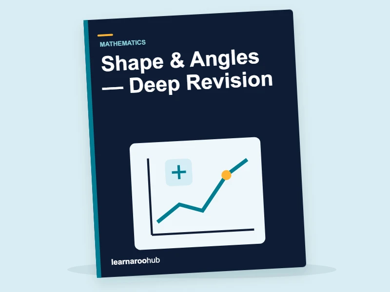 Year 6 SATs Maths: Shape & Angles — Deep Revision — activity book cover